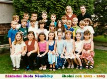 Základní škola Němčičky - školní rok 2002/2003