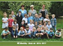 Mateřská škola Němčičky - školní rok 2016/2017