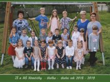 Mateřská škola Němčičky - školní rok 2018/2019