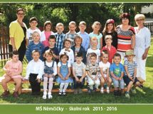 Mateřská škola Němčičky - školní rok 2015/2016