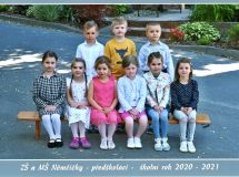 Mateřská škola (předškoláci) - školní rok 2020/2021