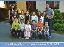 Základní škola Němčičky (1. - 2. ročník) - školní rok 2020/2021