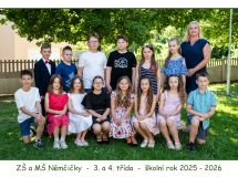 Základní škola Němčičky (3. a 4. ročník) - školní rok 2025/2026