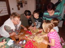 Vánoční pečení dětí s rodiči - 14. 12. 2017