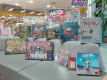 Zakoupené společenské hry pro děti ve FN Brno